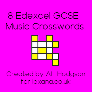 8 Edexcel GCSE Music Crosswords
